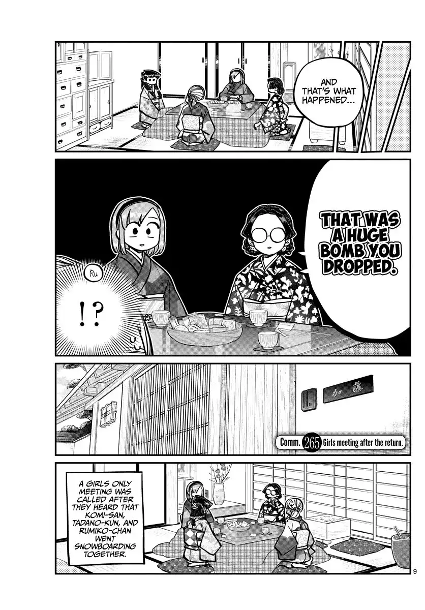 Komi-san wa Komyushou Desu Chapter 265 9